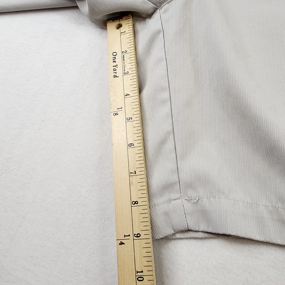 Nike Golf‎ Pleated Shorts Mens 36 Dri-FIT Tan Textured S30701HZT